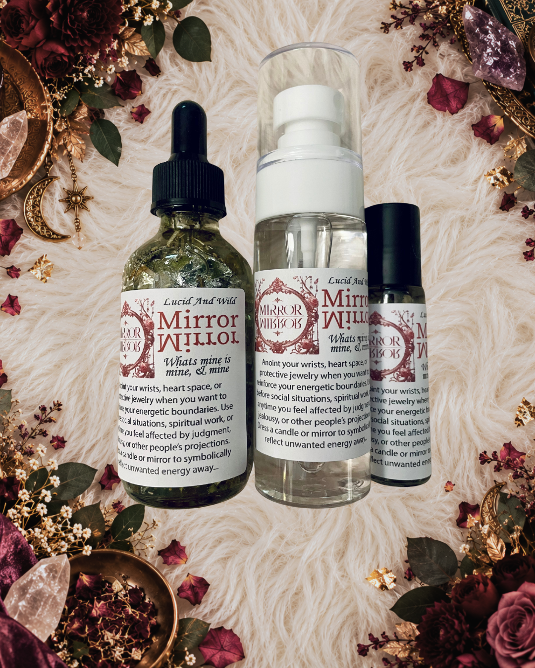 MIRROR MIRROR Intention Oil- Glamour • Reflection • Protection • Self-Concept