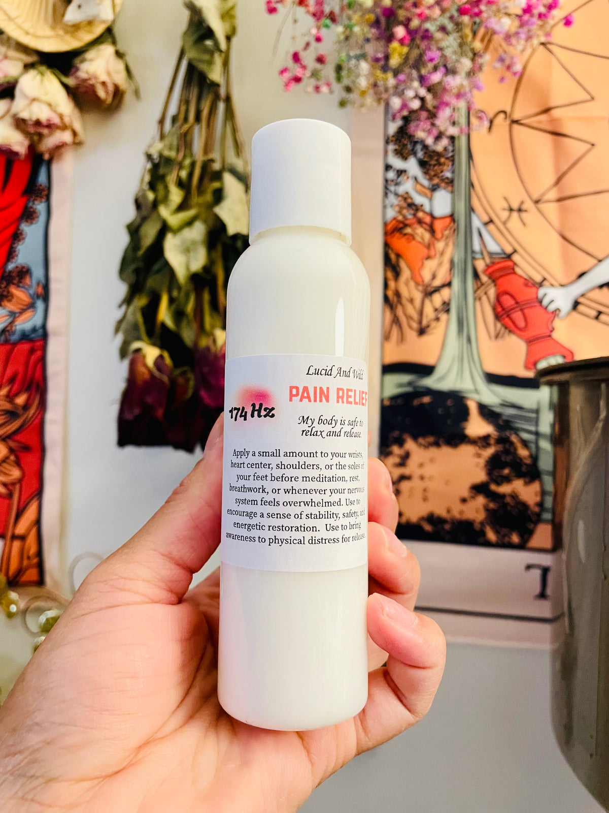 174 Hz - Pain Relief Frequency Oil - Frequency Sound Infused Oils