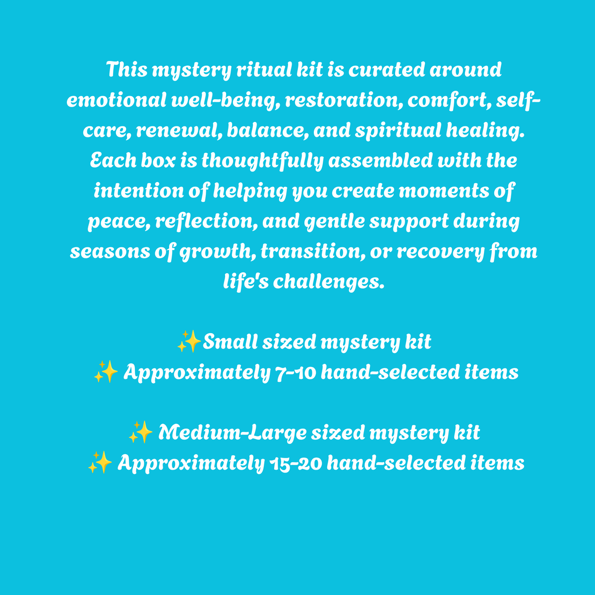 Wellness & Healing Mystery Kit