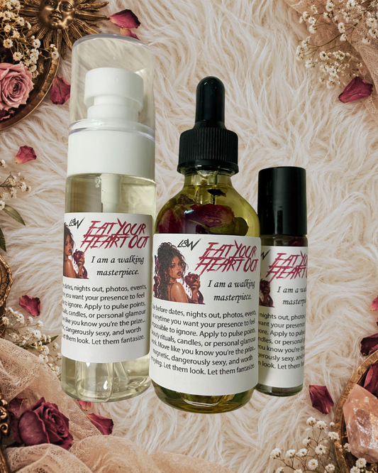 EAT YOUR HEART OUT Intention Oil  Glamour • Confidence • Jealousy-Making Energy • Magnetic Presence • Glow-Up