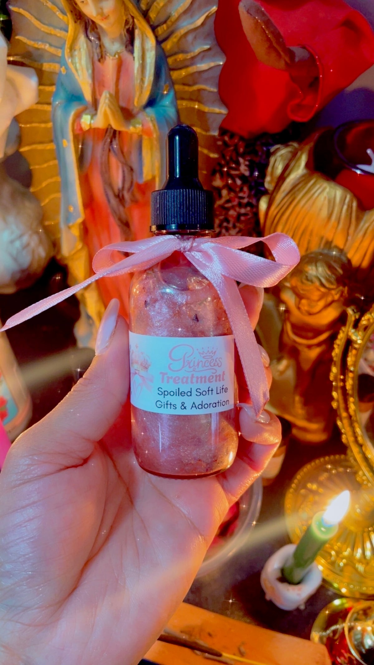 Princess treatment Spoil Me oil- attract spoiled girl energy, gifts, soft feminine energy activation