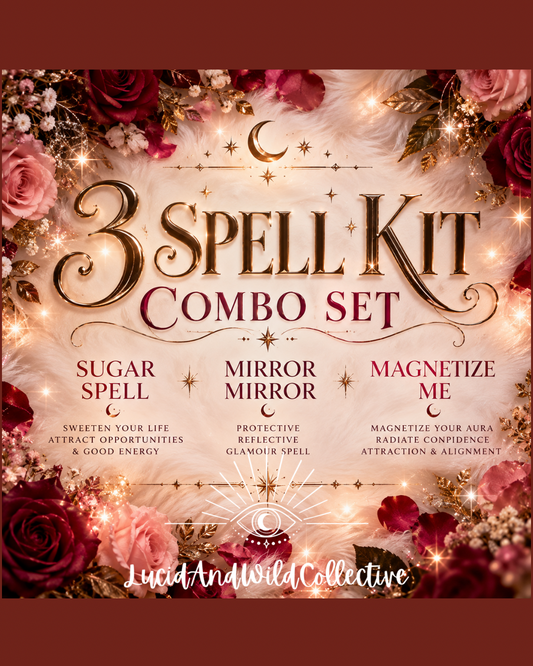 Glamour Magic 3 Spell Combo Kit