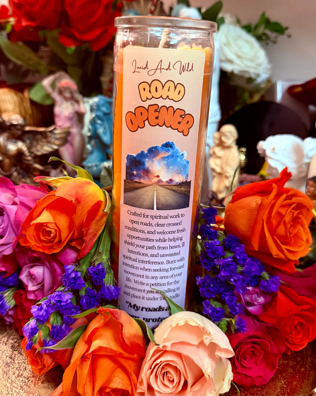 Powerful Road Opener + Protection | 7-Day Dual-Action Ritual Candle