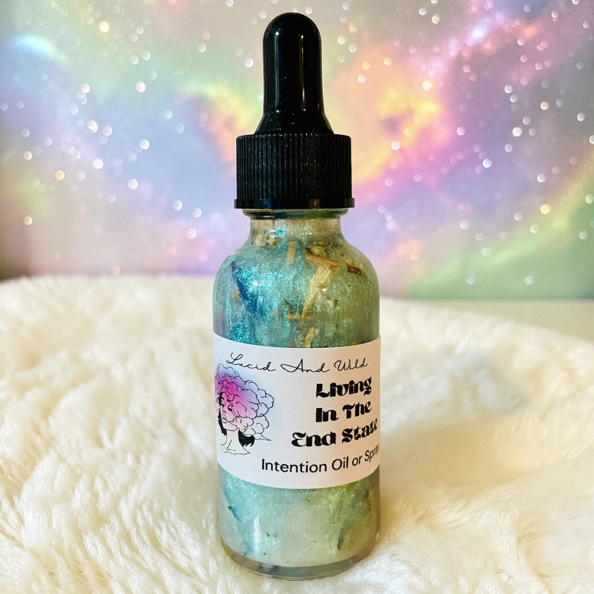 LIVING IN THE END ✧ Intention Oil | Embody • Decide • Receive