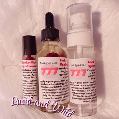 Lucky Girl Syndrome Oil | Effortless Manifestation, Favor & Soft Life Energy