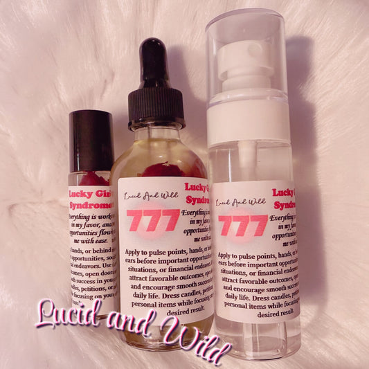 Lucky Girl Syndrome Oil | Effortless Manifestation, Favor & Soft Life Energy