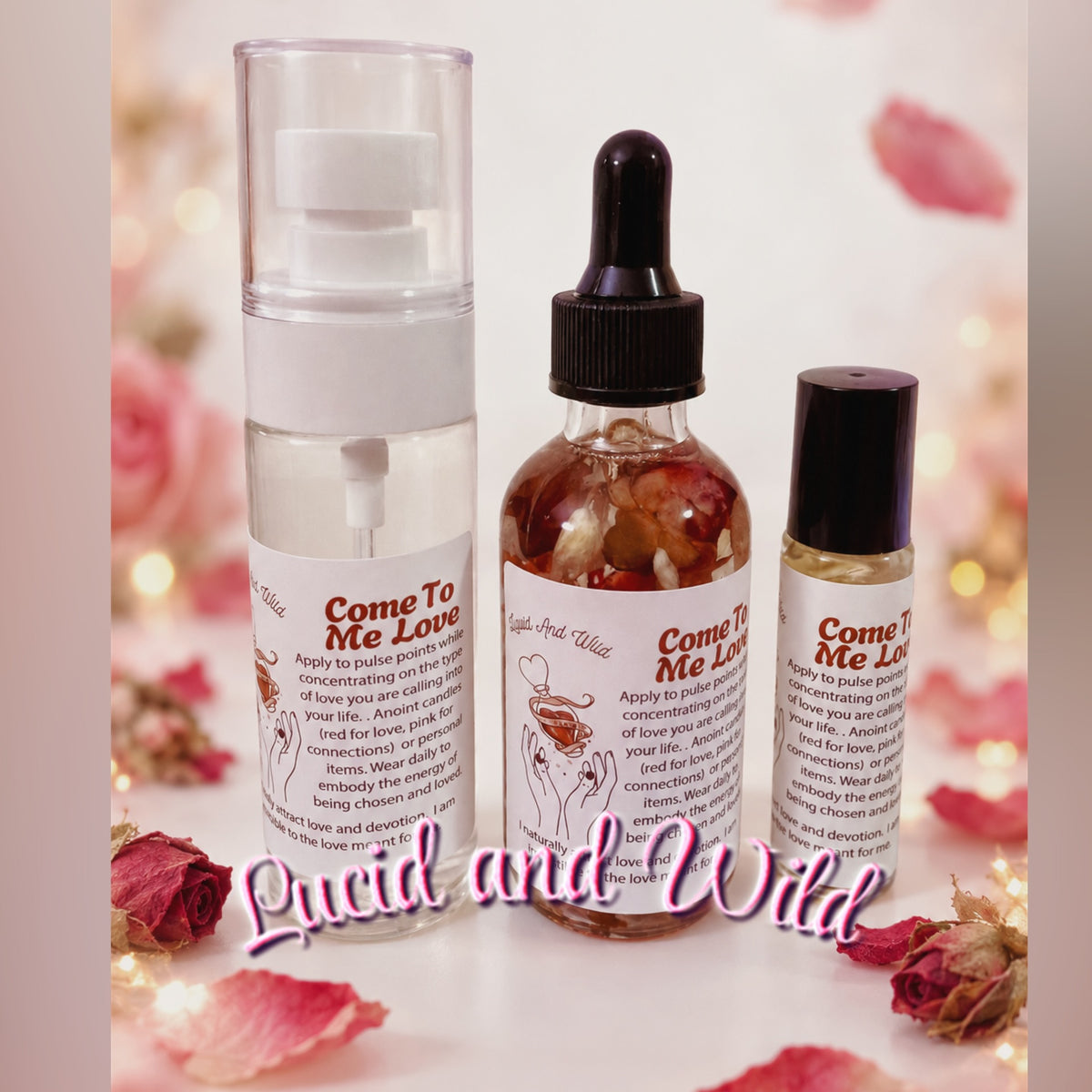 Come To Me Ritual Oil - Attraction, Love
