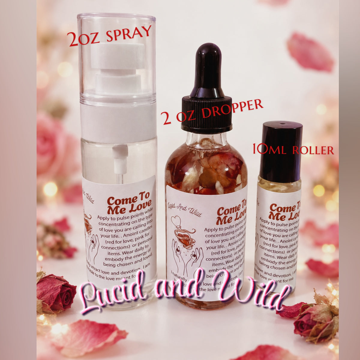 Come To Me Ritual Oil - Attraction, Love