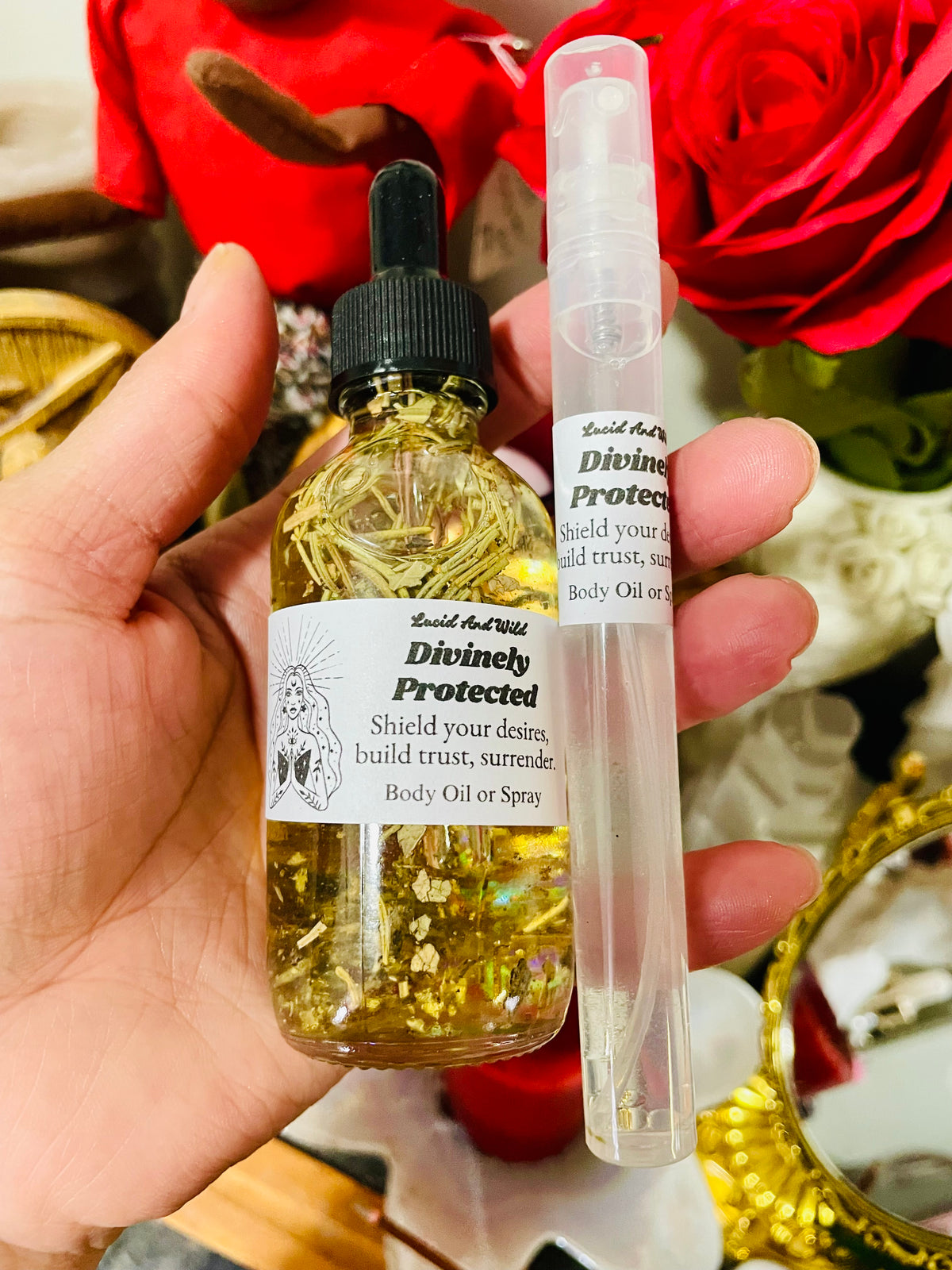 Divinely Protected Oil - Shielding Manifestations, Protection
