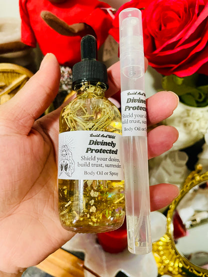 Divinely Protected Oil - Shielding Manifestations, Protection