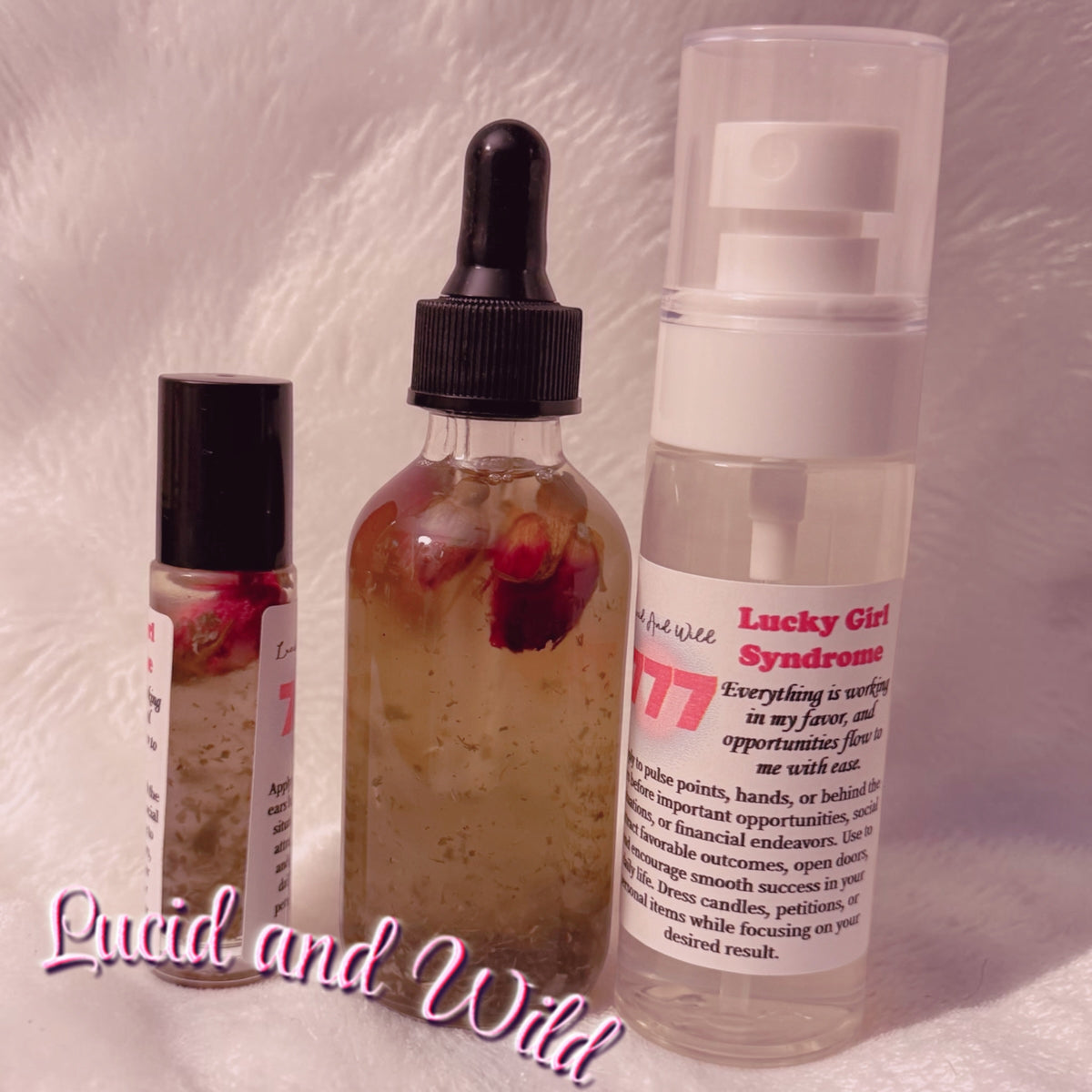Lucky Girl Syndrome Oil | Effortless Manifestation, Favor & Soft Life Energy