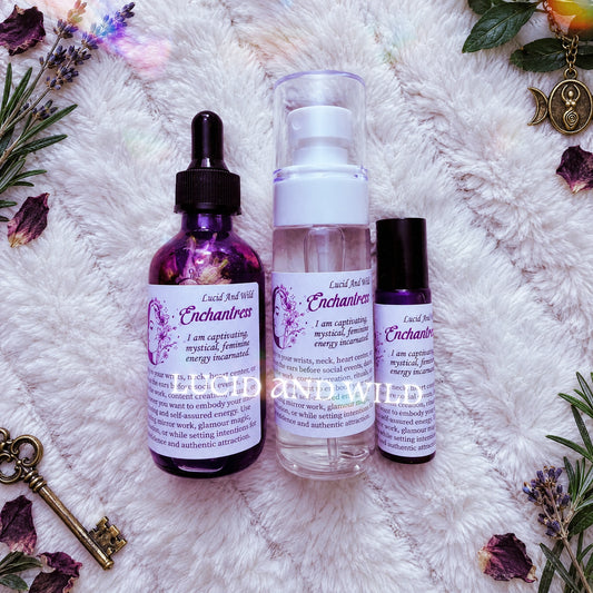 ENCHANTRESS | Glamour, Attraction & Personal Magnetism Intention Oil
