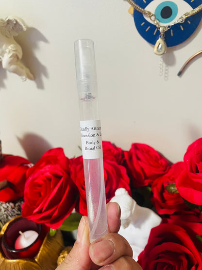 Deadly Attraction Ritual Oil for Obssession, Lust, Control, Attraction