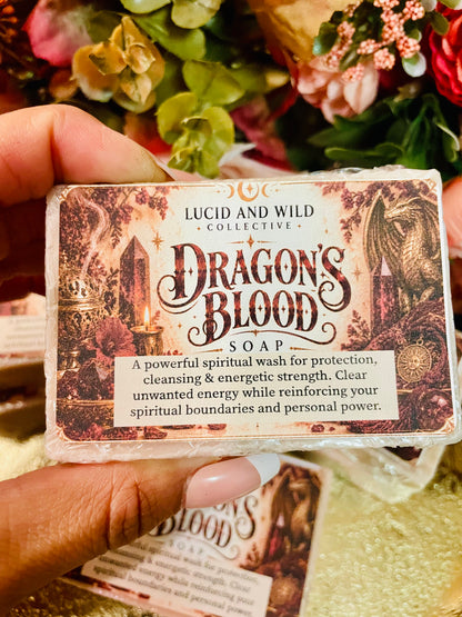 Dragon’s Blood Ritual Soap | Protection • Power • Spiritual Cleansing