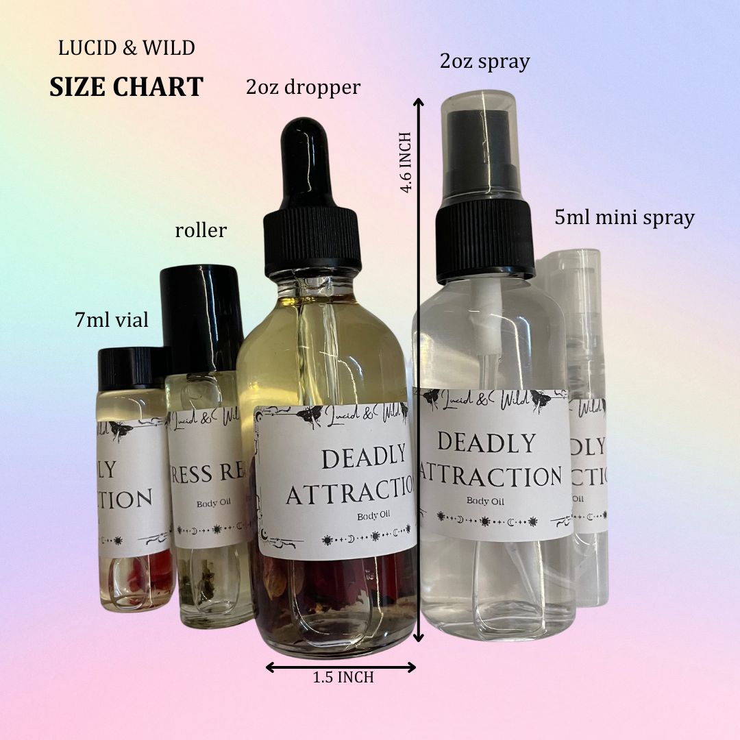 Self Concept Intention Oil or Spray- Confidence, Higher Self Alignment