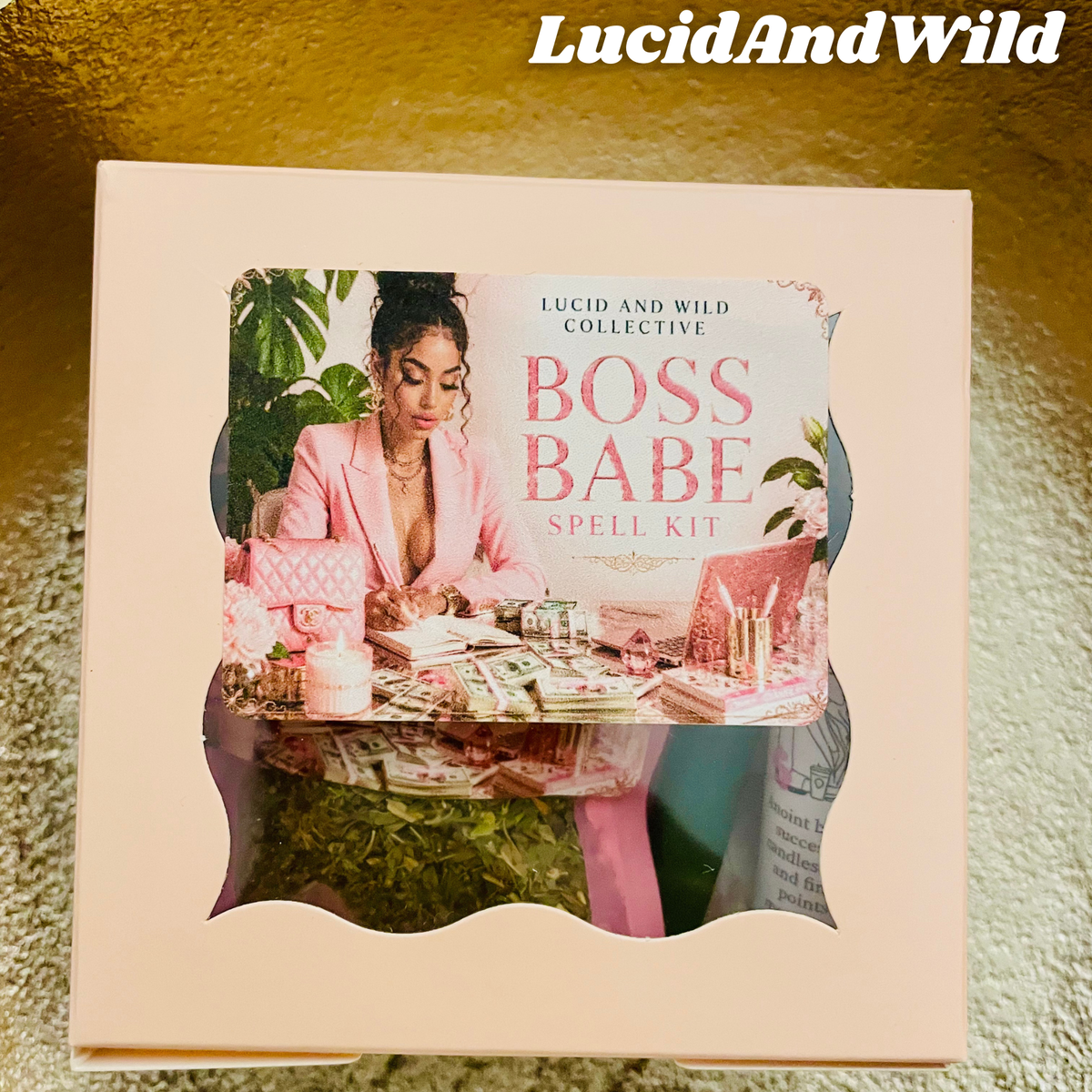 Boss Babe Spell Kit - Business Goal Setting, Calling in Clients/Revenue