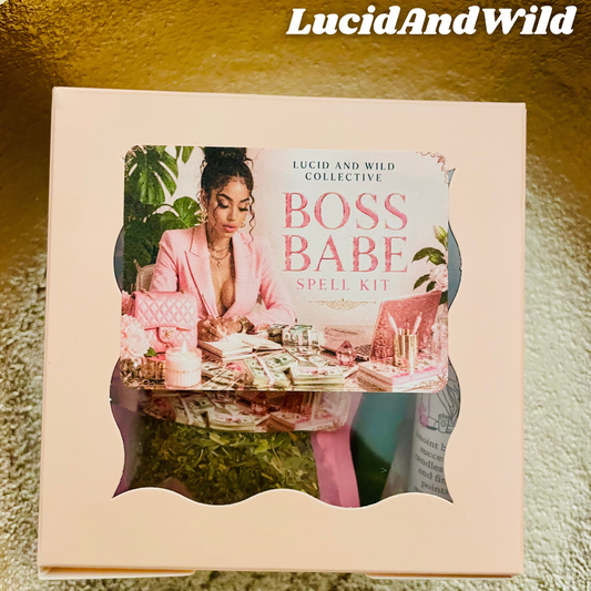 Boss Babe Spell Kit - Business Goal Setting, Calling in Clients/Revenue