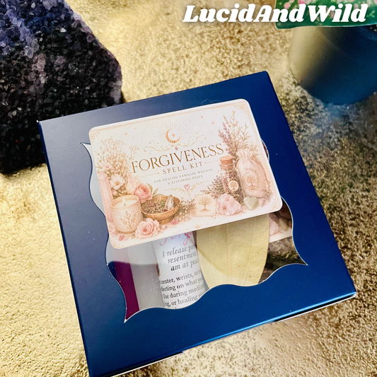 Forgiveness Spell Kit - releasing resentment, regret, energetic closure