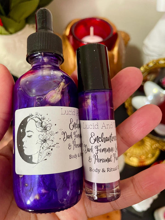 Enchantress Ritual Oil - Attraction, Empowering, Divine Feminine NEW SCENT