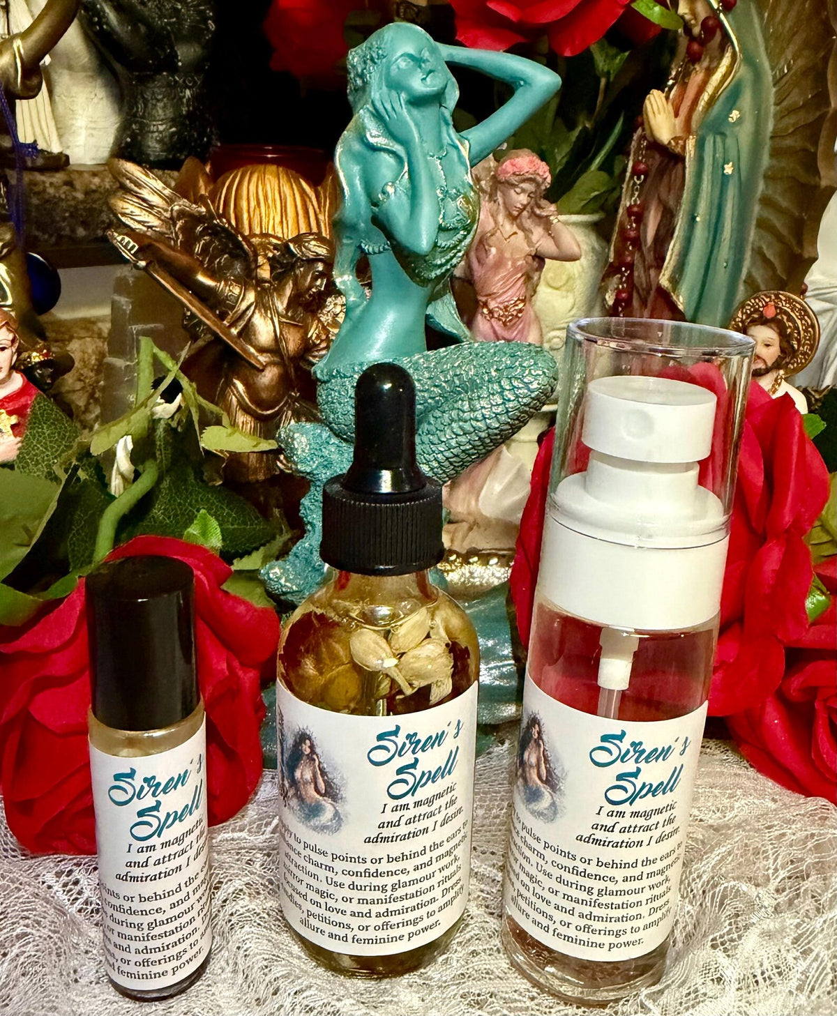 Siren's Spell- seduction, femininity, deepen intuition, spiritual power