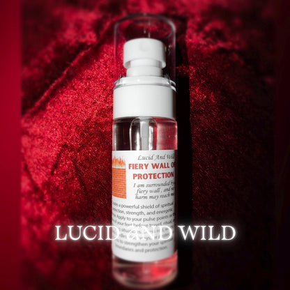 Fiery Wall of Protection- protects against harm/negativity