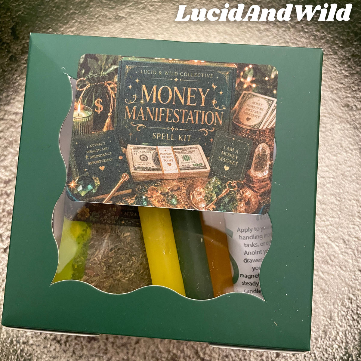 Money Manifestation Spell Kit