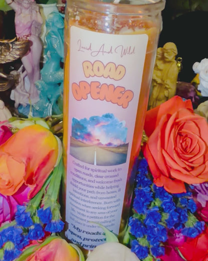 Powerful Road Opener + Protection | 7-Day Dual-Action Ritual Candle