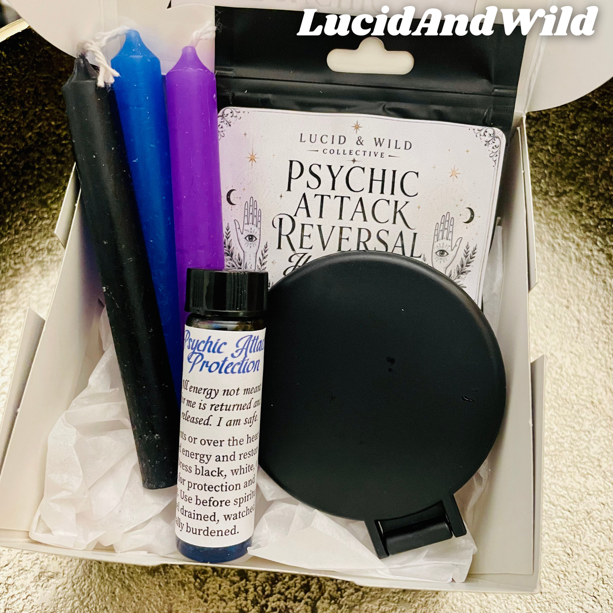 Psychic Attack Reversal Spell Kit