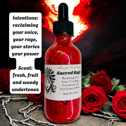 Sacred Rage- Spiritual Voice Activation, Healing Throat Chakra