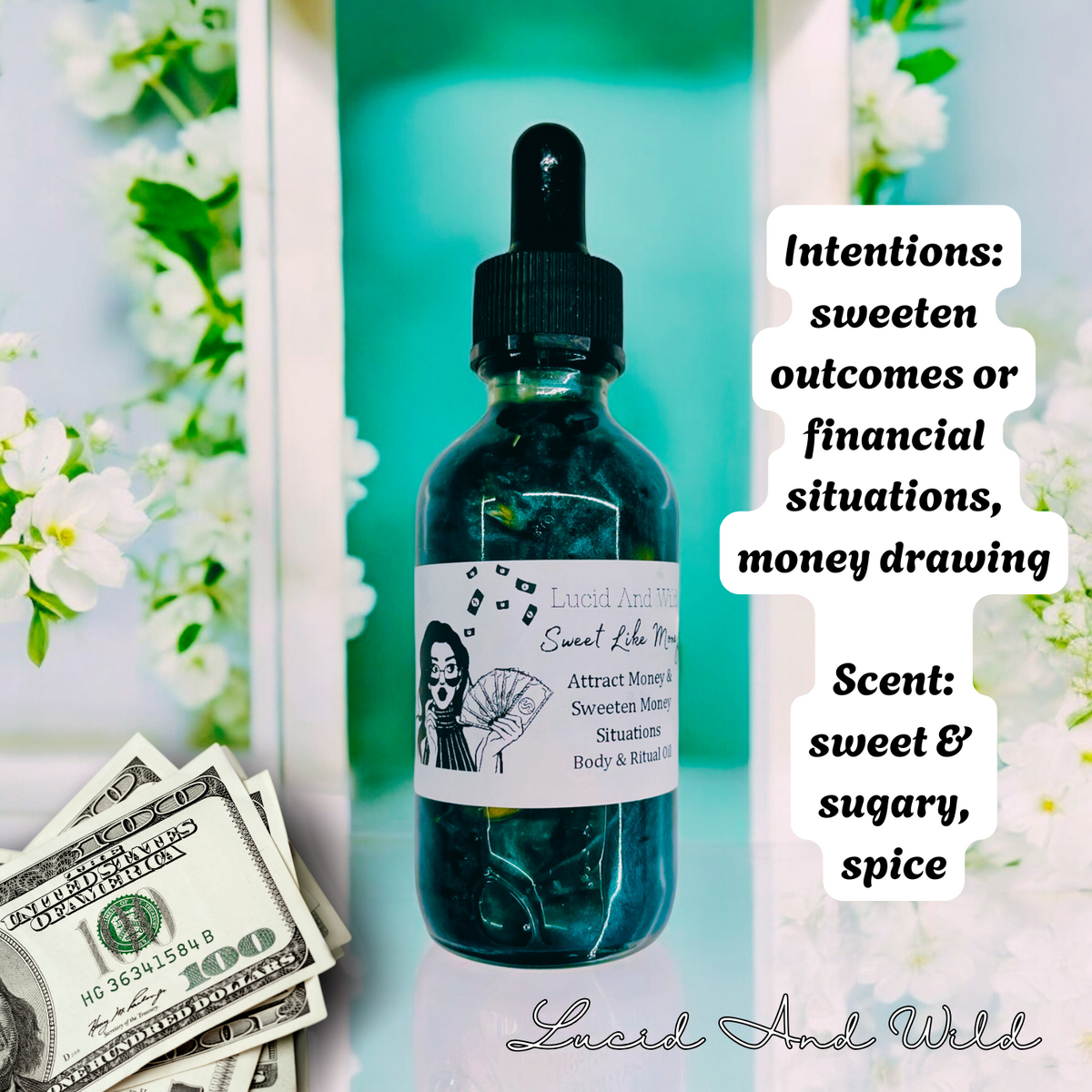 Sweet Like Money (Money Honey) Oil- Attract Money, Sweeten Money Situations